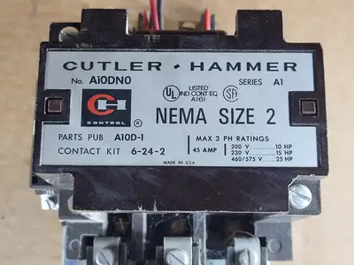 USED CUTLER-HAMMER A10DN0