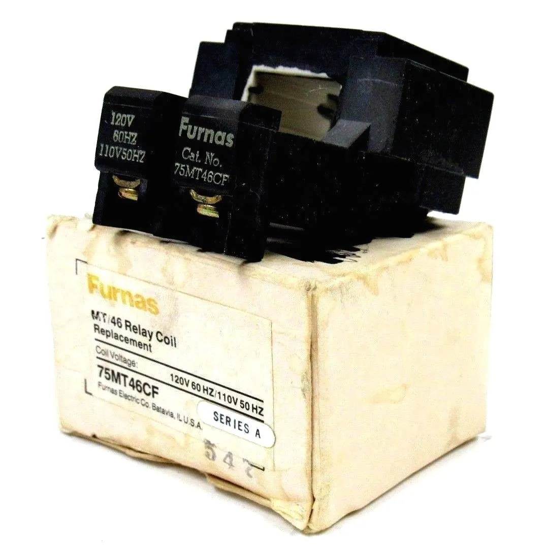 NEW FURNAS 75MT46CF COIL 120V SERIES A