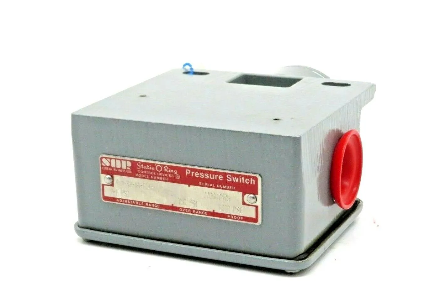 NEW SOR 4NN-K2-N4-B1A PRESSURE SWITCH 2-8 PSI 4NNK2N4B1A