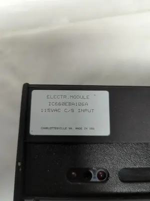 USED GE FANUC IC660BBA106