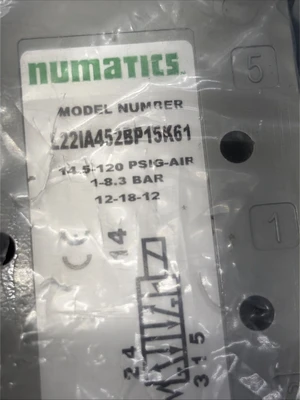 New | in-Stock ASCO NUMATICS L22IA452BP15K61 PLC Processors Indiana US | J&J Industrial Supply #1411557
