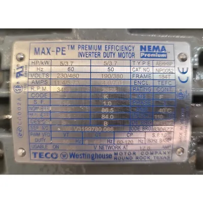 NEW TWIN CITY FAN EPLFN-165MK2