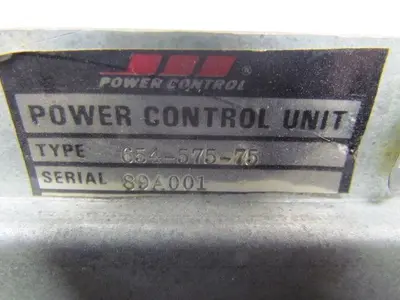 Spang 654-575-75 Synchronous Definite Purpose 3PH SCR Power control