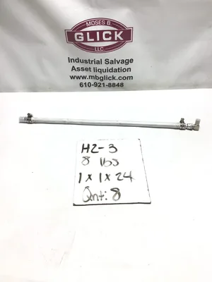 24″ White Stainless Steel Braided Hoses with HI.PW MR Clamp – Great Deal!