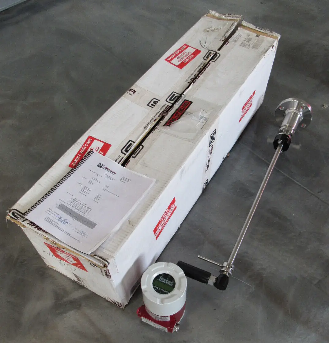 NEW SIERRA 241-VTP-LS-E2-DD-PV1L-V4LH-ST-MP2-PF FLOW METER INNOVA-MASS