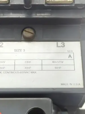 Used ALLEN-BRADLEY 509-D0D Relays & Switches Ohio US | Surplus Asset Holdings #1185649