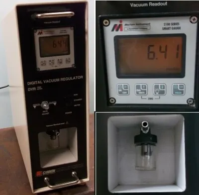 QTY. 1. CANNON INSTRUMENT COMPANY DIGITAL VACUUM R...