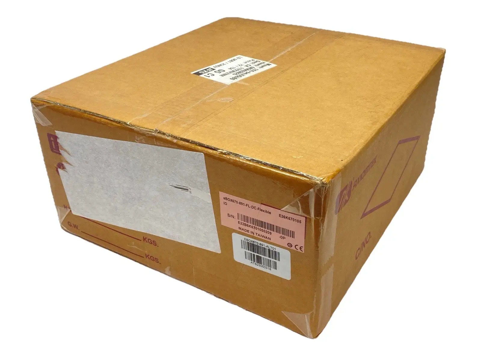 NEW AXIOMTEK EBOX670-891-FL-DC