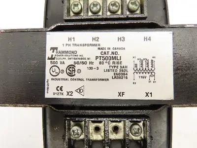 Hammond PT500MLI Industrial Control Transformer 1PH 230/460V 115V