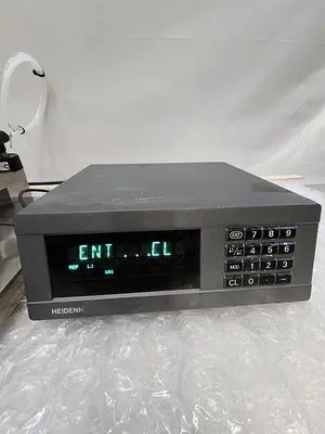HEIDENHAIN ND281B Universal digital display unit with mt12p pneumatic gauge