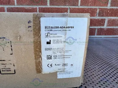 New | in-Stock WELCH ALLYN ELI 280 RESTING ECG ELECTROCARDIOGRAPH 12-LEAD DISPLAY Patient Monitors California US | Equipment Lab #1302160