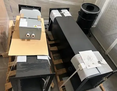 LINCOLN ELECTRIC WELD FUME CONTROL SYSTEM(NEW & NEVER INSTALLED) STOCK # 0888525