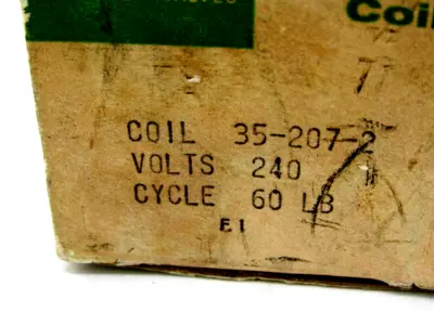 NEW ASCO 35-207-2B SOLENOID VALVE COIL N-3024 352072B