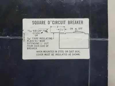 USED SQUARE D KHL36125