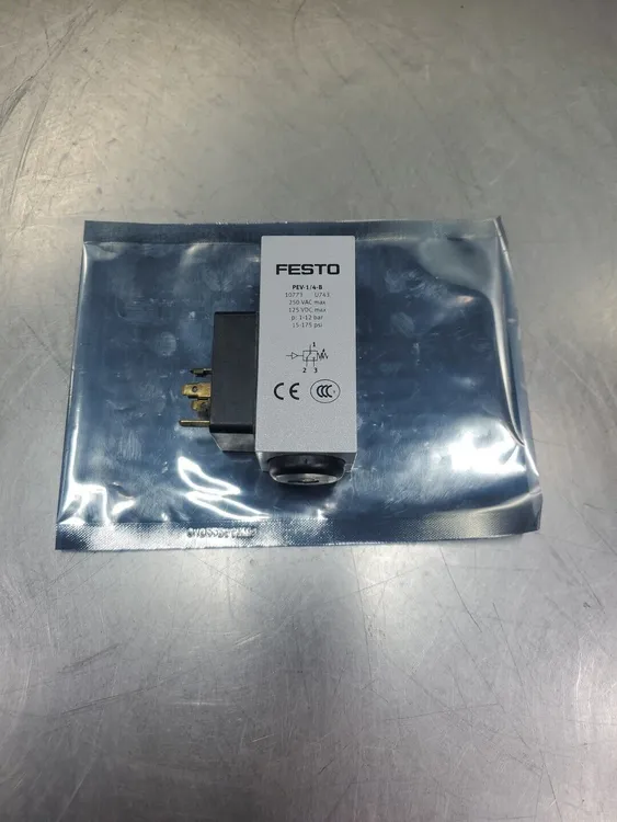 Used Festo PEV-1/4-B (10773) Pressure Switches South Carolina US | Palmetto Automation #1162181