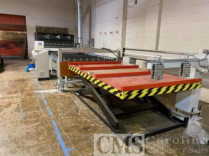 Used WOODTECH PANEL RIP SAW WITH INFEED Rip Saws | CAROLINA MACHINERY SALES #421249