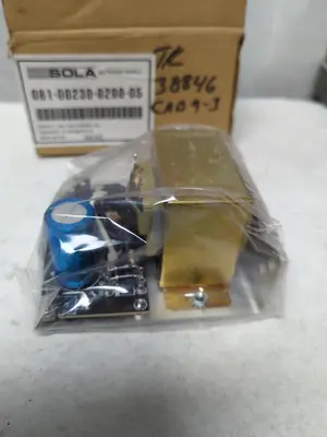 New | in-Stock SOLA 081-00230-0200-05 Miscellaneous Equipment (Electrical & Power) | Surplus Asset Holdings #1197333