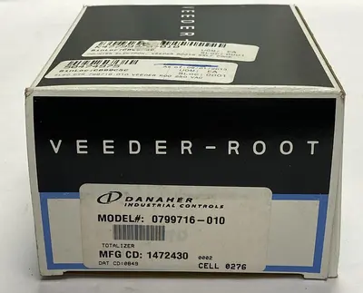 Used VEEDER-ROOT 0799716-010 Misc Electrical & Power Parts Ohio US | Surplus Asset Holdings #1240946