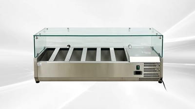 171-0248 Self Contained Countertop Sandwich Salad Prep Table