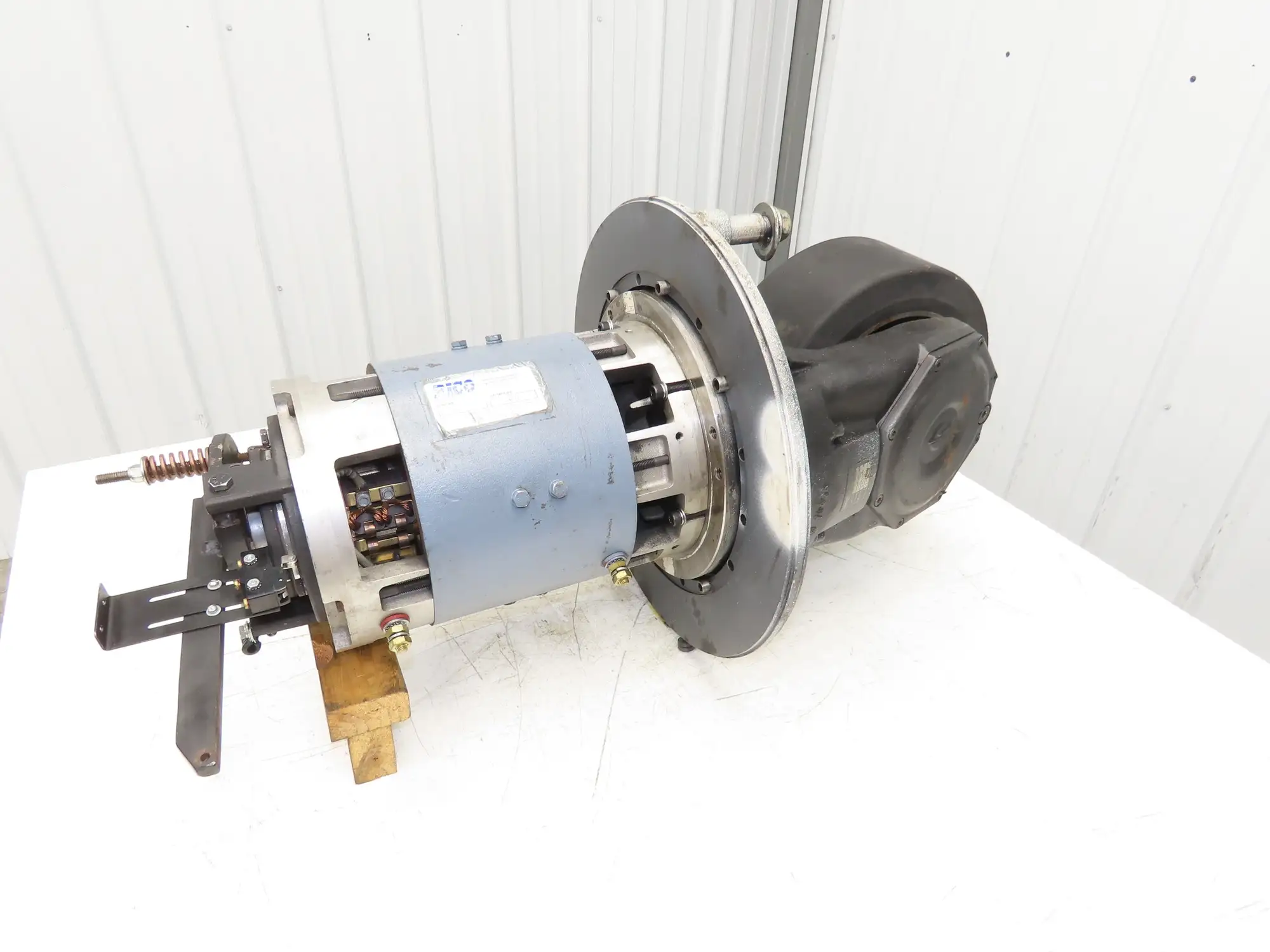 BPR Rico 05000390 Drive Motor Axel Power Steering Hub Removed From PLR-DD-100