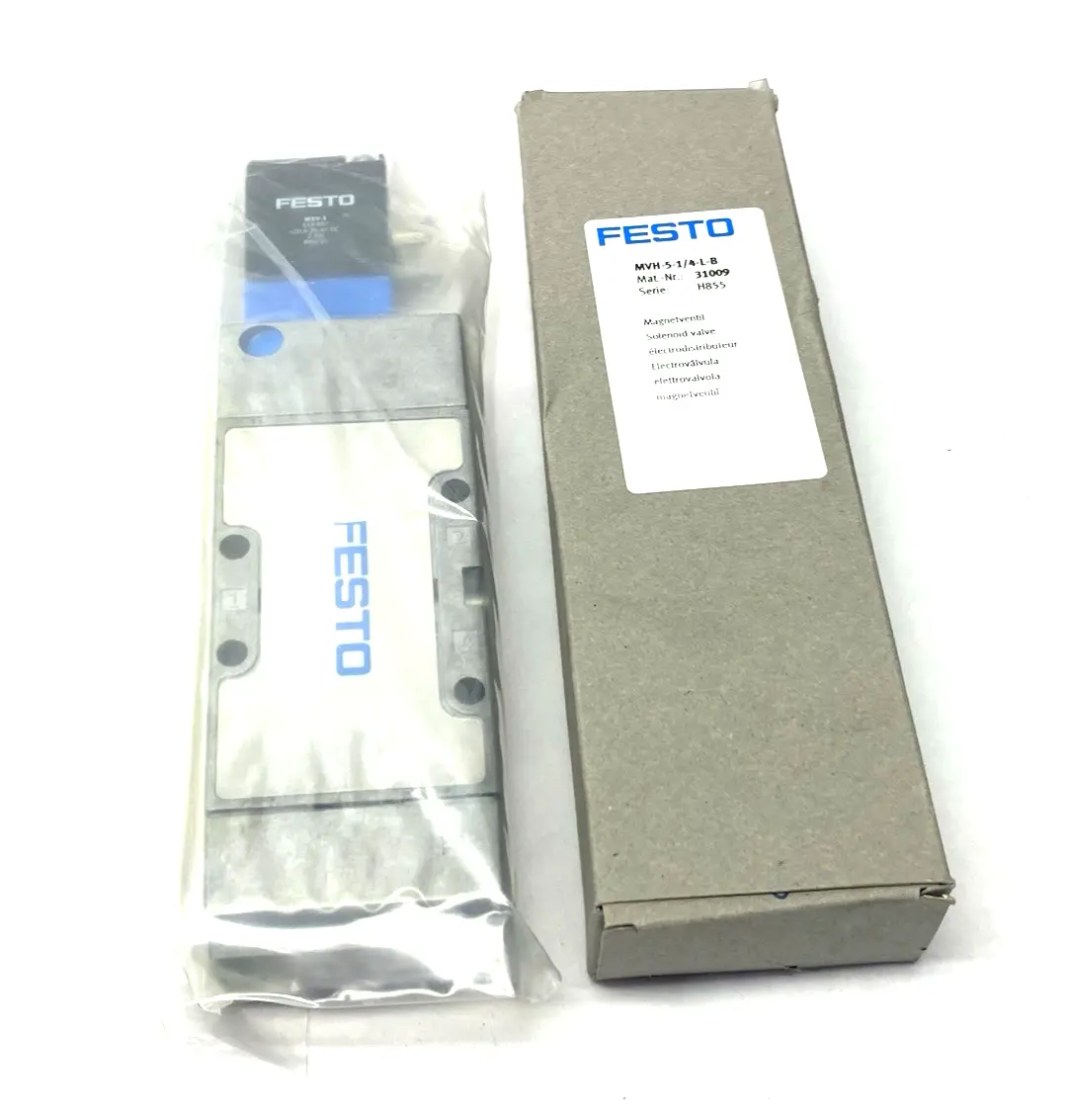 New | in-Stock Festo Solenoid Valve 5/2-way Monostable, 31009 Solenoid Valves Michigan US | Maverick Industrial Sales #1400620