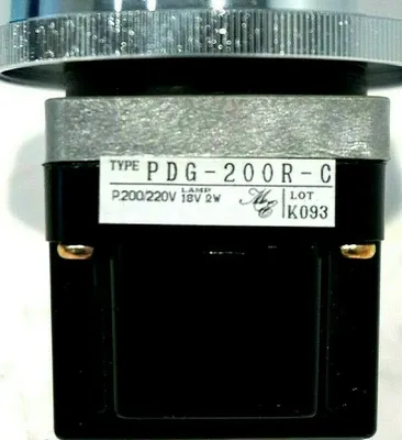 NEW MARUYASU DENGYO COMPANY PDG-200R-C PILOT LAMP PDG200RC