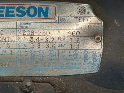 Used LEESON C6T34FB1D Motors (misc) Ohio US | HGR 24 #1506959