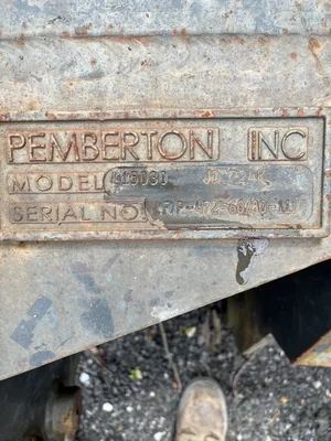 Used Pemberton Fork Forklift Attachments Maryland US | Zadoon Equipment #1480894