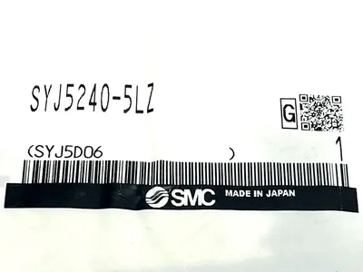 SYJ5240-5LZ | SMC  Solenoid Valve - New