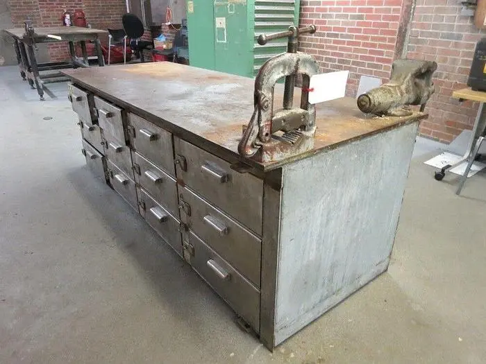 Used SST WORKSTATION CABINET 8' X 3' X 3' Cabinets Wisconsin US | Lemke Machinery Sales #309263