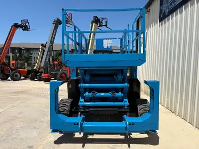 Used 2015 GENIE GS4390RT Scissor Lifters Texas US | Adcock Equipment USA #1519454