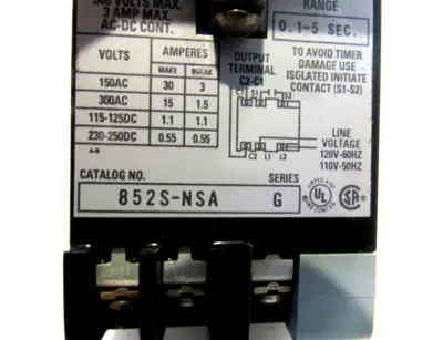 ALLEN BRADLEY 852S-NSA TIMER MODULE 852SNSA NEW SURPLUS