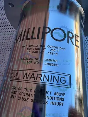 NEW MILLIPORE 316L STAINLESS STEEL 150 PSIG CARTRIDGE FILTER HOUSING CAT# CES4760