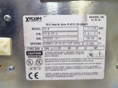 USED XYCOM 3510