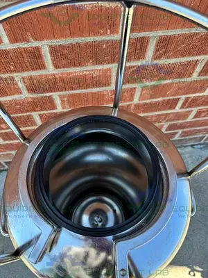 USED ALLOY PRODUCTS 20 LITER STAINLESS STEEL PROCESS / PRESSURE VESSEL 80 PSI