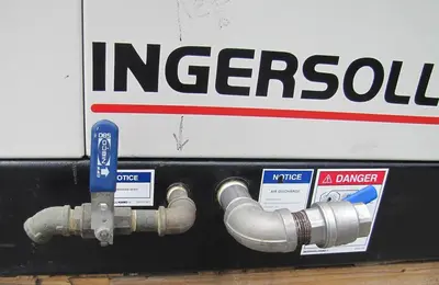 Used INGERSOLL RAND SSR-EP40SE Rotary Screw & Sliding Vane Air Compressors California US | Bay Line Tool #1399327