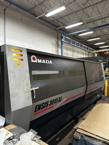 Used AMADA ENSIS 3015 AJ FIBER Laser Cutters Wisconsin US | Mac-Tech #546934