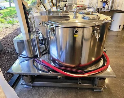 ZCP PPTD-135 hemp/ethanol extraction centrifuge, 316SS.