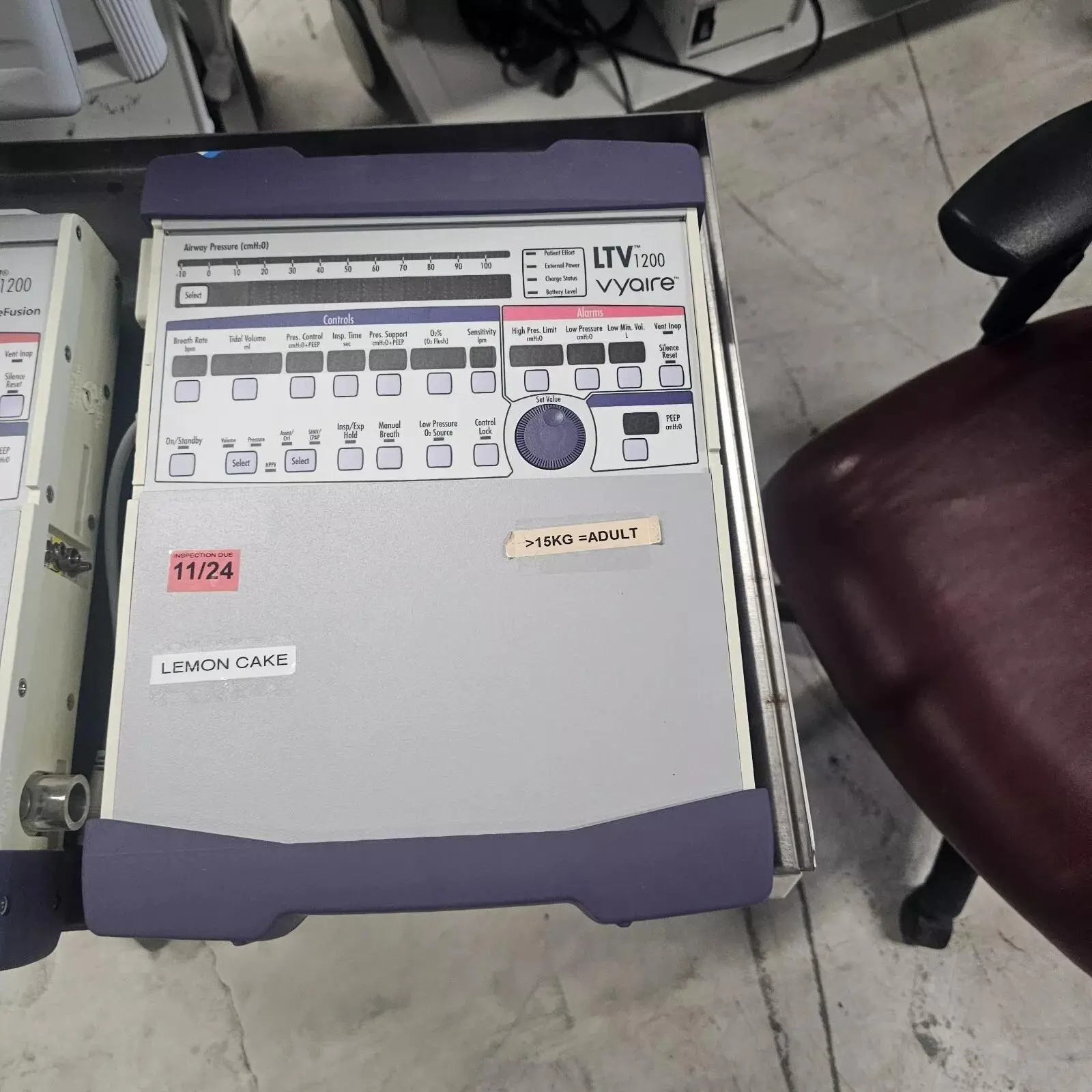 Used CareFusion CareFusion LTV 1200 Emergency and Transport Ventilators Texas US | PT Medical Technologies #1458873