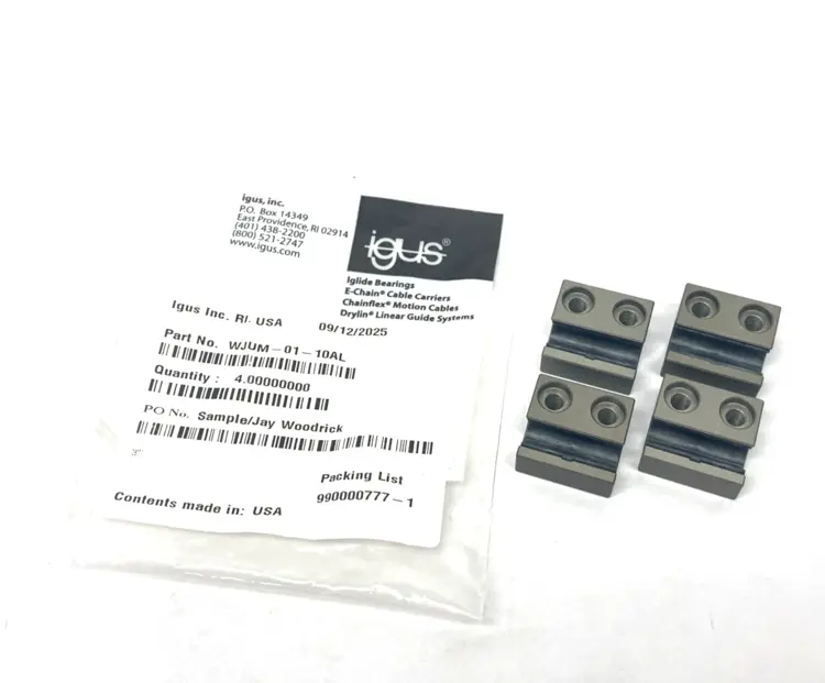 New | in-Stock igus drylin® W Linear Pillow Block Bearing, Size 10, 4-PACK Bearings Michigan US | Maverick Industrial Sales #1410849