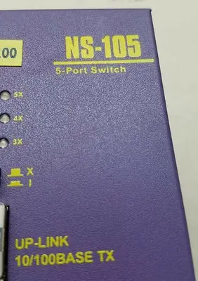 ICP DAS NS-105 5-PORT ETHERNET SWITCH HUB