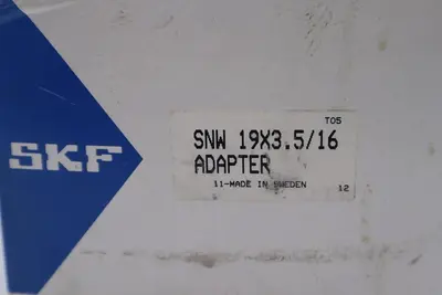NEW OPEN BOX SKF SNW 19x3.5/16 ADAPTER STOCK 2038-A