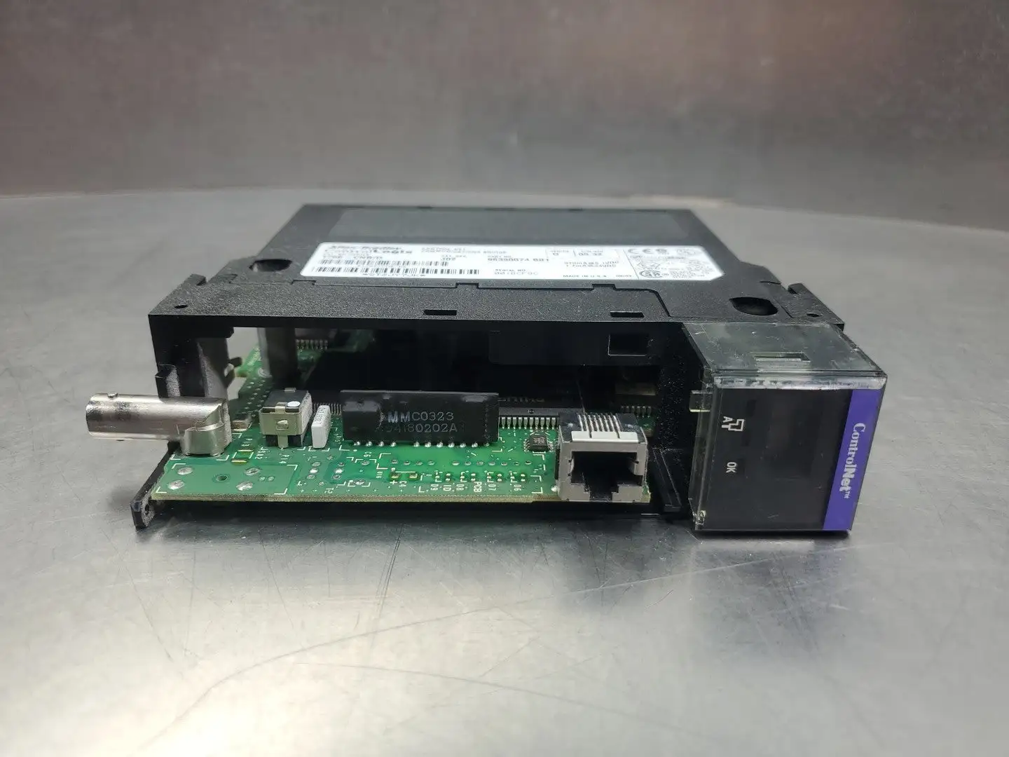 Used Allen-Bradley 1756-CNB/D CAT Rev L01 F/W 5.38.40 PLC Ethernet Equipment South Carolina US | Palmetto Automation #1157870