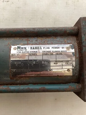 Hanna Pneumatic Air Cylinder MP 1 Series A 6″ Stroke