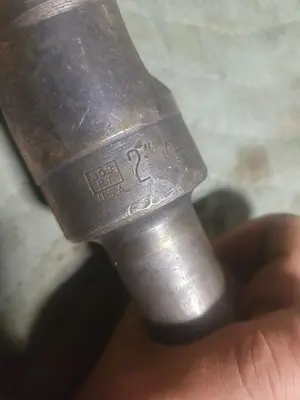 USED MORSE 2'' HSS TWIST DRILL
