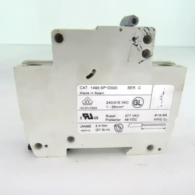 USED ALLEN BRADLEY 1492-SP1D020