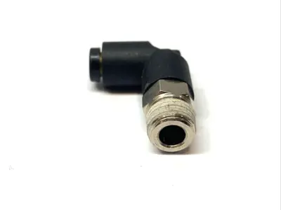 New | in-Stock Legris Push to Connect Threaded Elbow Fitting LOT OF 7 Parts (Hydraulics and Pneumatics) Michigan US | Maverick Industrial Sales #1441677