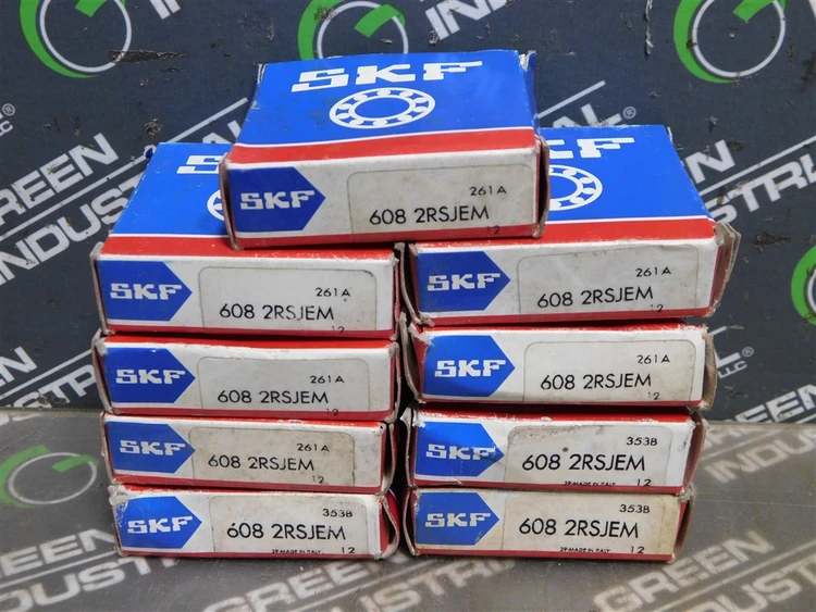 Used SKF 608 2RSJEM Bearings Wisconsin US | Green Industrial #912011