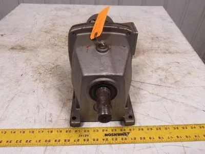 Nord Gear SK23-71 S/4 Inline Foot Mount Gearmotor 179.50:1 Ratio 9RPM Out