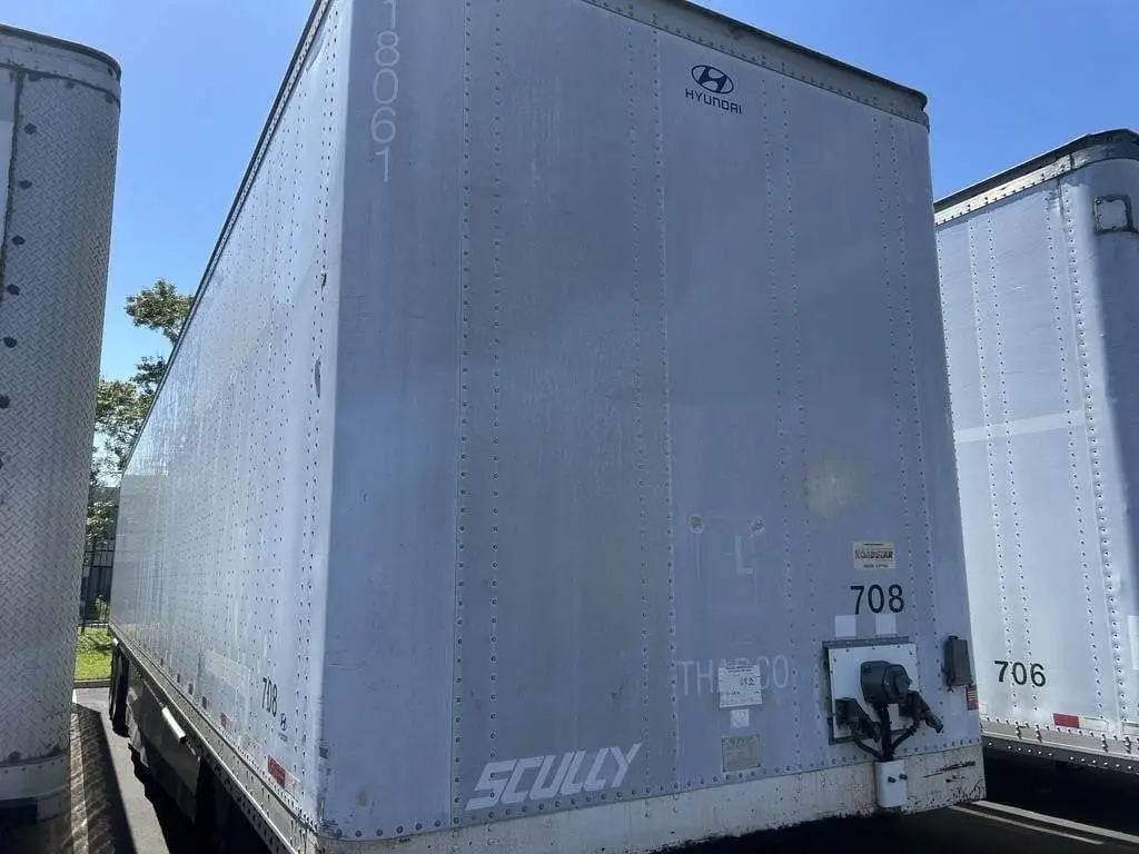 2001 Hyundai 53 ft Dry Van Trailer - Swing Door
